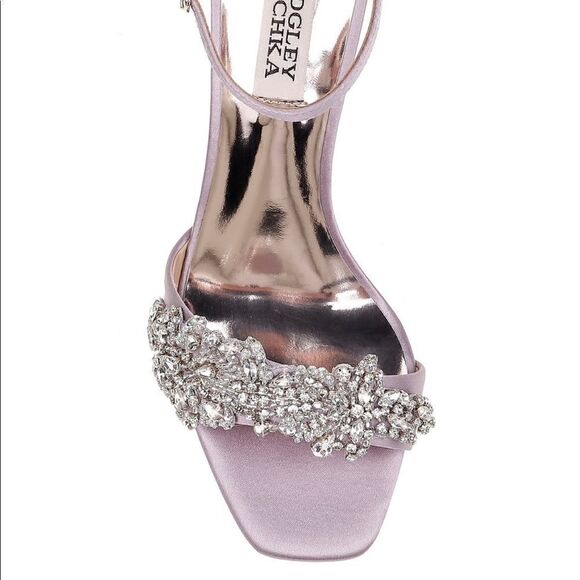 Badgley Mischka Alison Block Heel Sandal - Picture 2 of 14